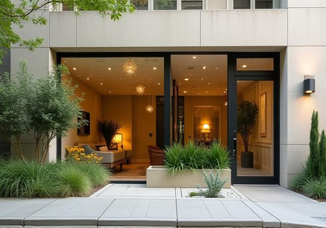 The welcoming exterior of our organic gardening headquarters